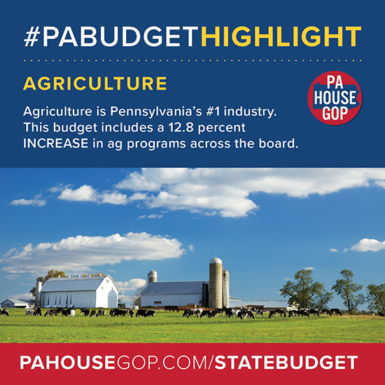 Growing PA Agriculture Pennsylvania House Republican Caucus